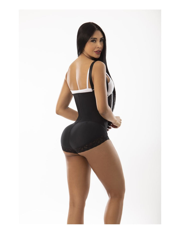 BEIGE PITBULL LIPOSCULPTURE GIRDLE ADJUSTABLE COLOMBIAN JOINT FAT BURNING