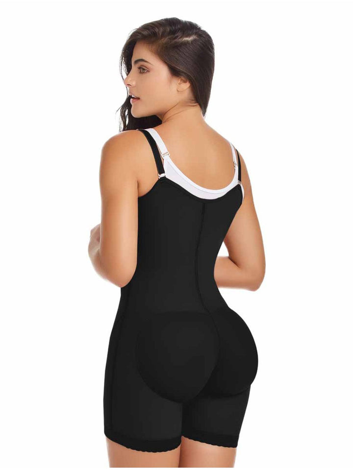 High back support girdle, postpartum, post-surgical buttock enhancement