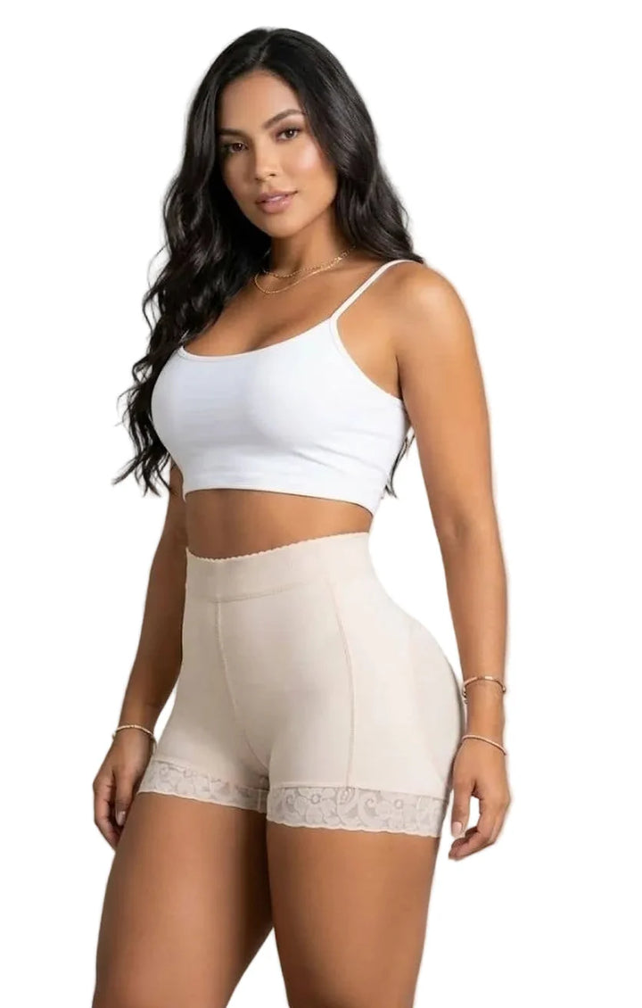 FAJA SHORT REDUCTORA LEVANTA COLA PITBULL MOLDEA TU FIGURA USO DIARIO