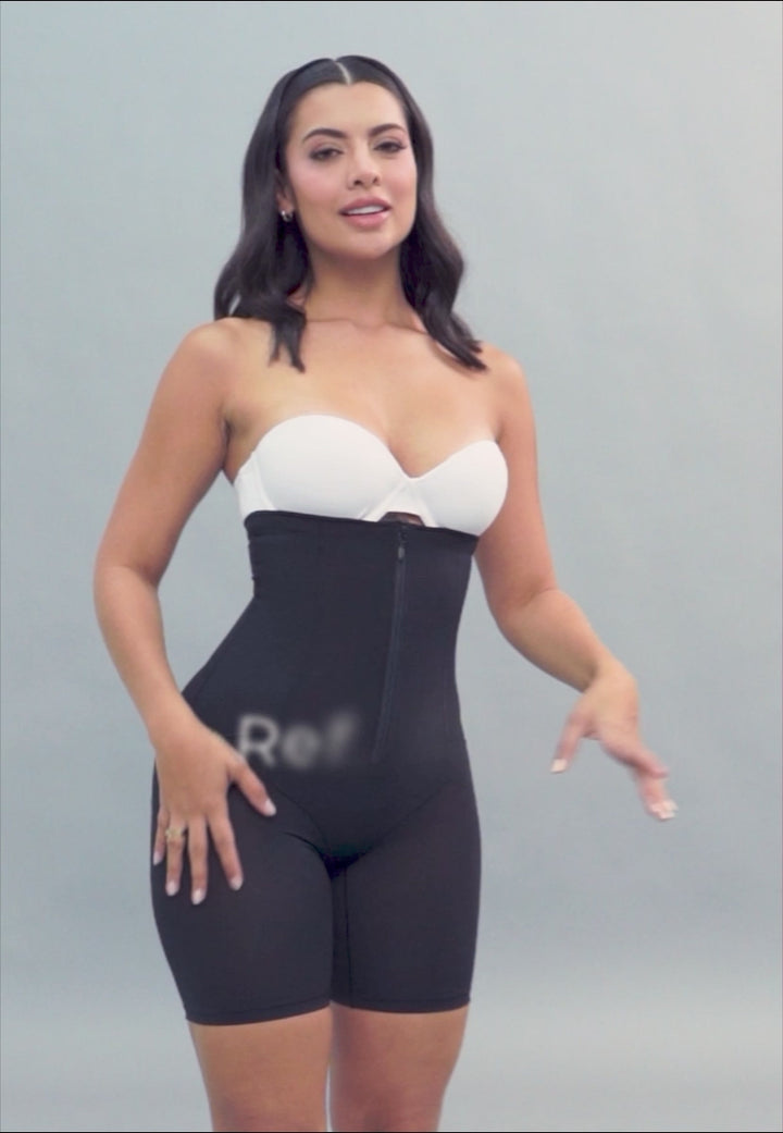 FAJA SHORT MOLDEADOR TALLE ALTO REALZA GLUTEOS ABERTURA PERINEAL MARIA E POST QUIRURGICO USO DIARIO