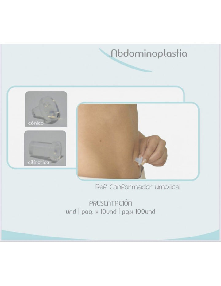 CONICAL UMBILICAL SHAPER REMODEL AND SHAPE NAVEL POST ABDOMINOPLASTY