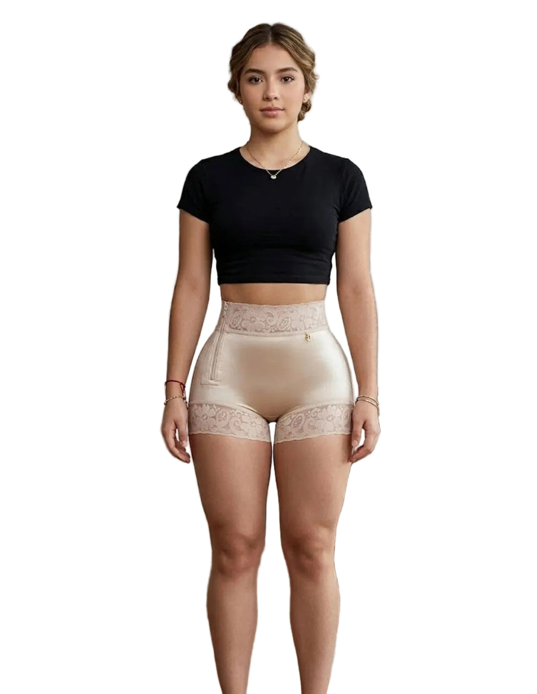 FAJA SHORT PITBULL ULTRA LIFT VIENTRE PLANO EFECTO INVISIBLE LEVANTA GLUTEOS FPA871
