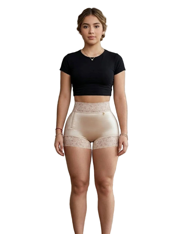FAJA SHORT PITBULL ULTRA LIFT VIENTRE PLANO EFECTO INVISIBLE LEVANTA GLUTEOS FPA871