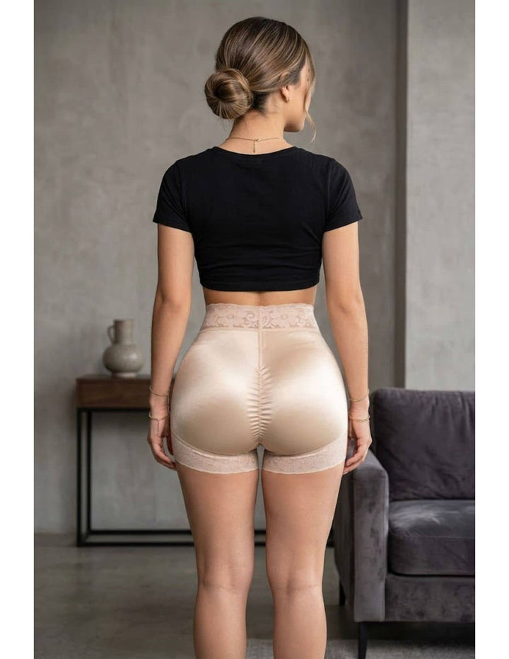 FAJA SHORT PITBULL ULTRA LIFT VIENTRE PLANO EFECTO INVISIBLE LEVANTA GLUTEOS FPA871
