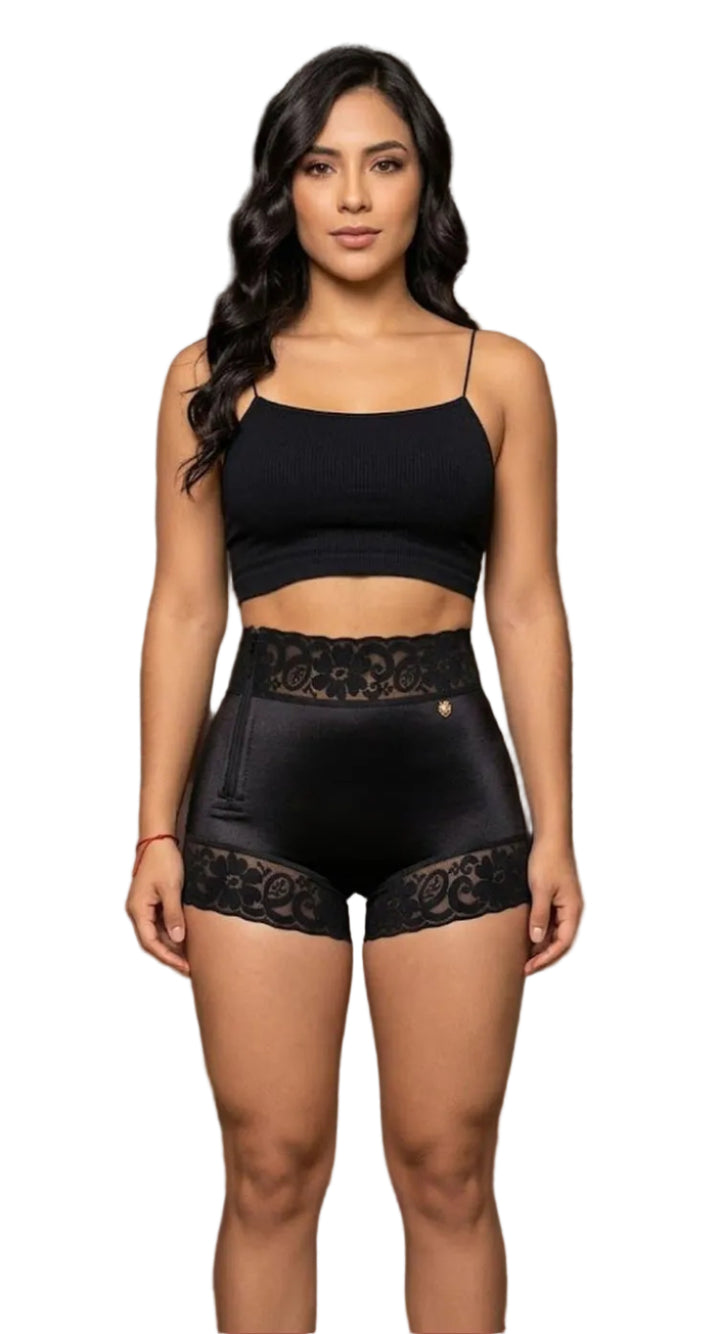 FAJA SHORT PITBULL ULTRA LIFT VIENTRE PLANO EFECTO INVISIBLE LEVANTA GLUTEOS FPA871