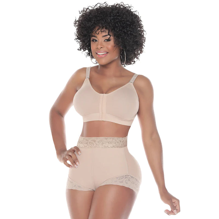 SALOME GIRDLE - SILICONE LACE PANTY WITH INTERNAL TAIL LIFT