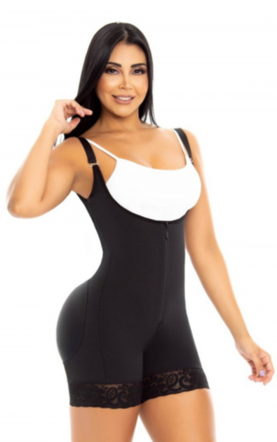 COLOMBIAN REDUCING GIRDLE PITBULL ONE-STYLE ZIPPER BUTT LIFT FOR WOMEN