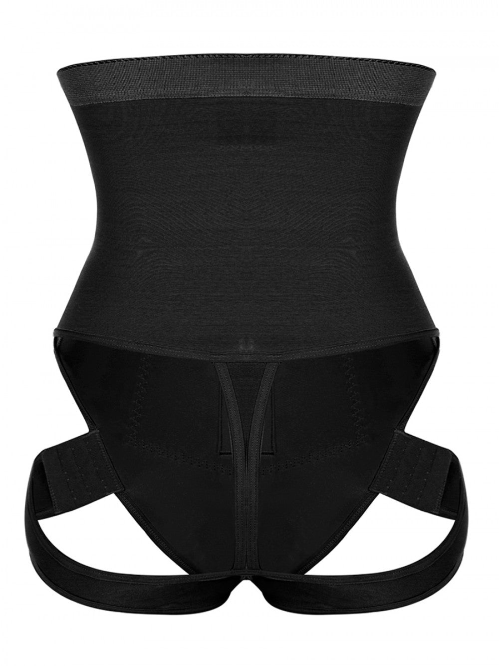 HIGH WAIST BUTT LIFT BODY GIRDLE WITH THIGH SUPPORT STRAPS