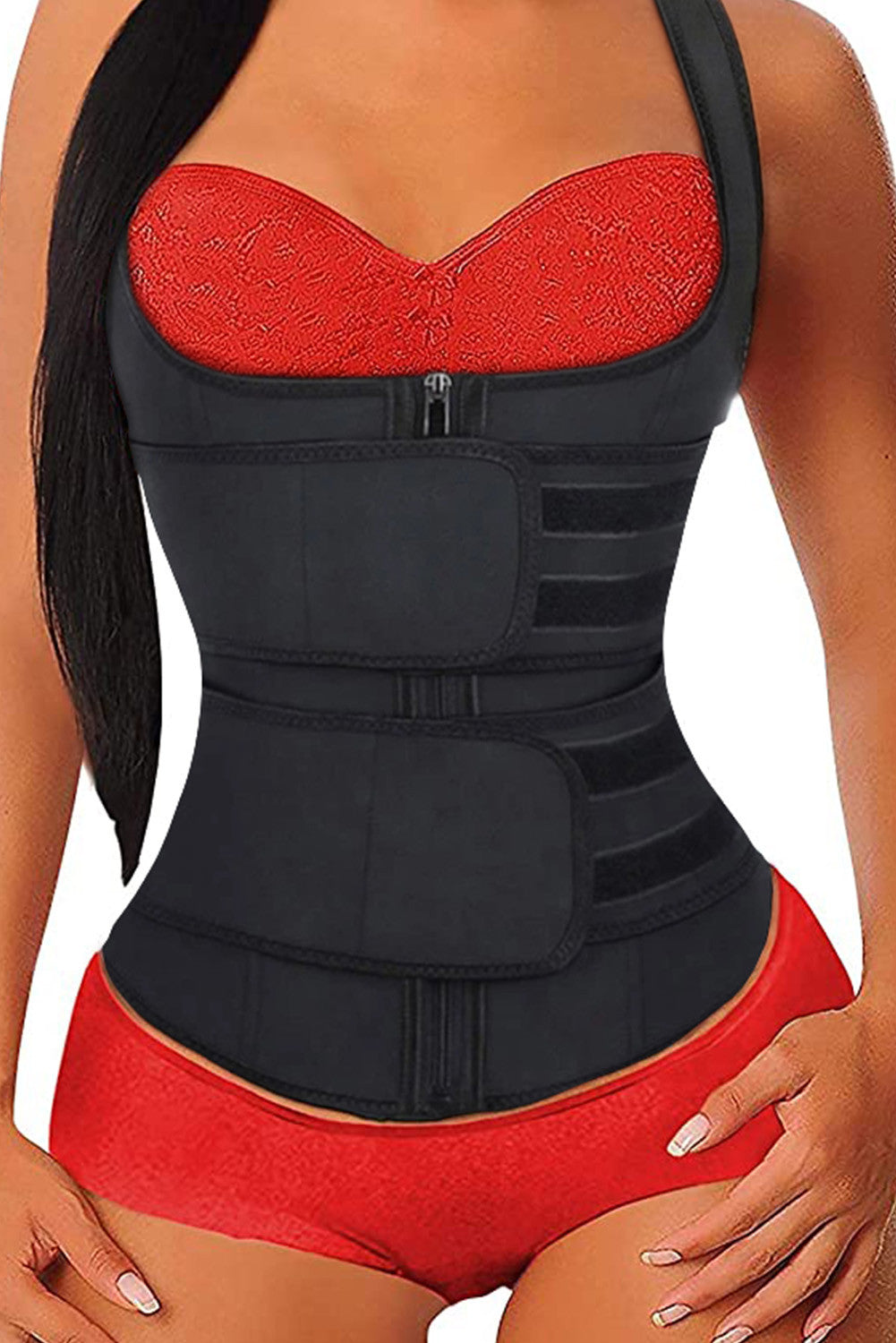 DOUBLE COMPRESSION NEOPRENE VEST GIRLS WITH STRAPS