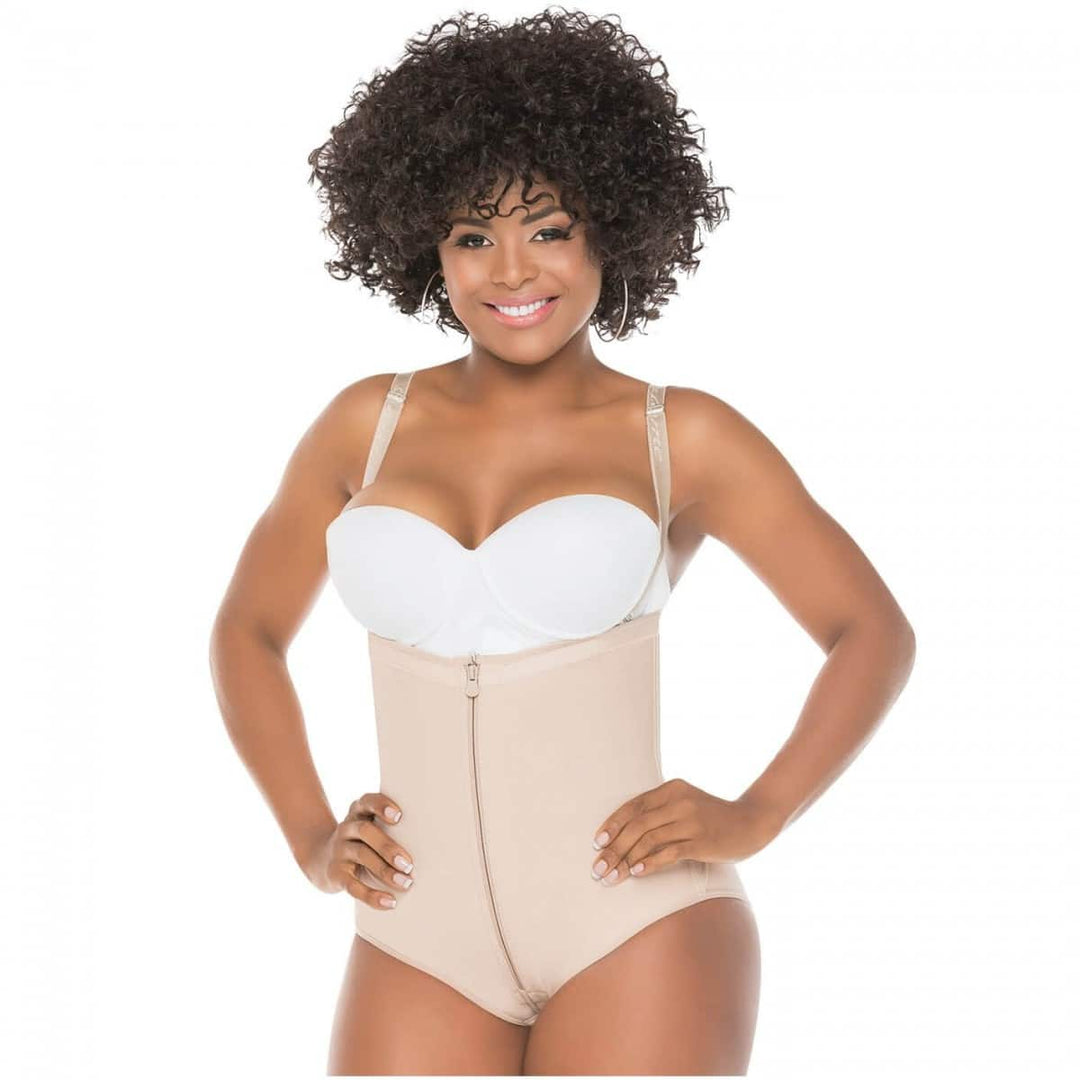 SALOMÉ BODY REDUCING GIRDLE WITH REMOVABLE STRAPS AND FREE BUST